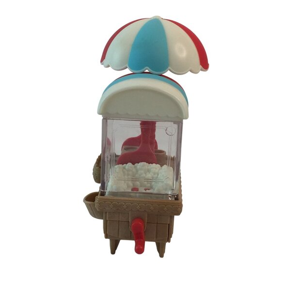 Sylvanian Families Calico Critters Popcorn Delivery Trike Lamb Figure Bicyle - Picture 10 of 14